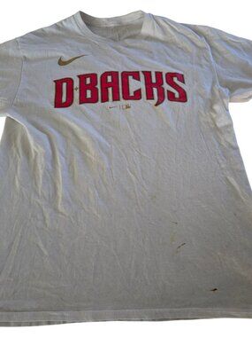 Arizona Diamondbacks #4 Ketel Marte Double-sided T-shirt (lL)